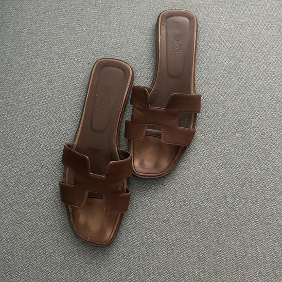 Hermes’ Oran - Brown size 41 - Picture 5 of 5
